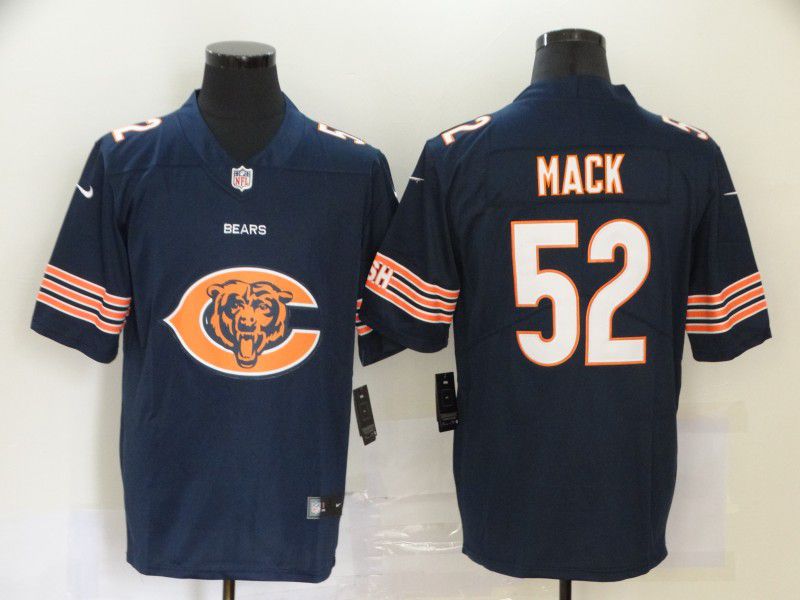 Men Chicago Bears #52 Mack Blue Nike Team logo fashion NFL Jersey->tampa bay buccaneers->NFL Jersey